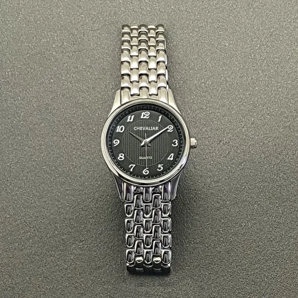 Stainless Steel Gents Watches Lady Fashion Quartz Watch Ultrathin Couple Watches photo-2