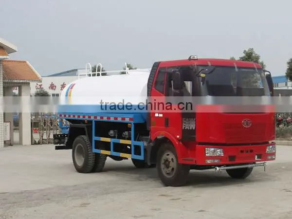 10000liter Faw Water Tank Truck Sale
