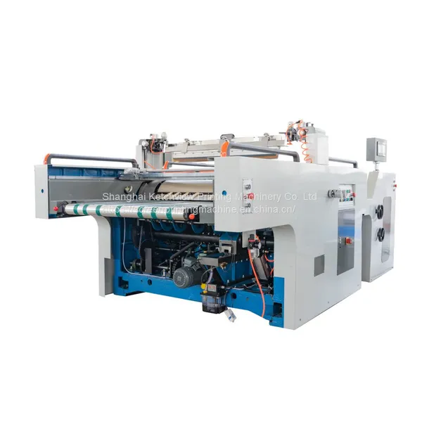 Spot UV swing Cylinder Film Screen Printing Machine
