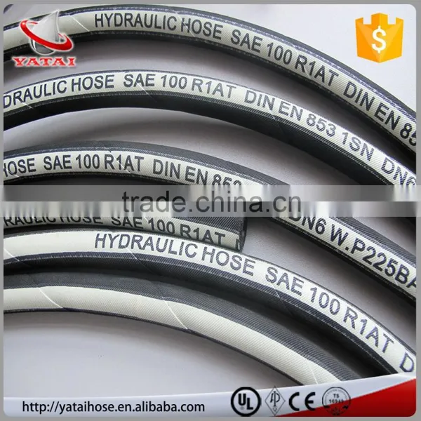 DIN EN 853 1SN High Pressure Steel Wire Braided Hydraulic Hose photo-2