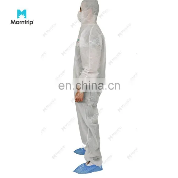 Wholesale Price White List Factory Livestock Breeding Use Clothing Comfortable and Durable PP Coverall With OEM Service photo-4