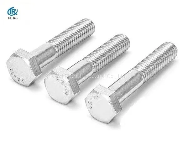Stainless Steel Hexagon Head Bolts Half Thread DIN931 / M10 photo-2