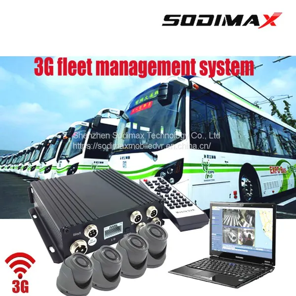 8CH 1080P CCTV Camera Video Mobile DVR Car Security Vehicle Recorder SD Card MDVR photo-3
