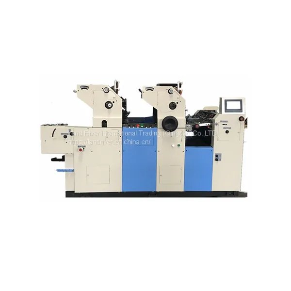 High Accuracy 2 Color Customized Aluminum Plate Offset Printing Machine