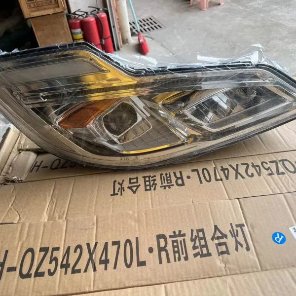 Bus Parts & Accessories H-QZ542x470 RH Led Lamp Bus Headlight Use For Higer KLQ6136DF KLQ6131 Bus Parts Spare Guangzhou Hangji photo-3
