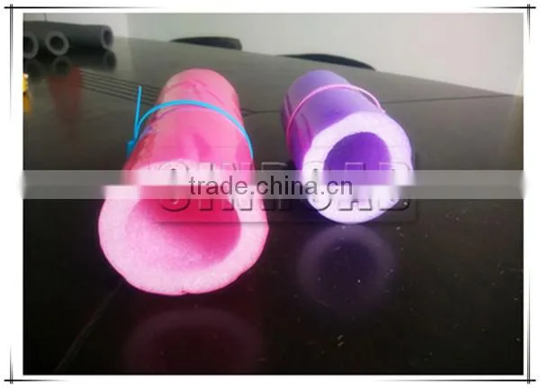 Colorfu EPE Foam Tube Outside Covered by PVC Slice