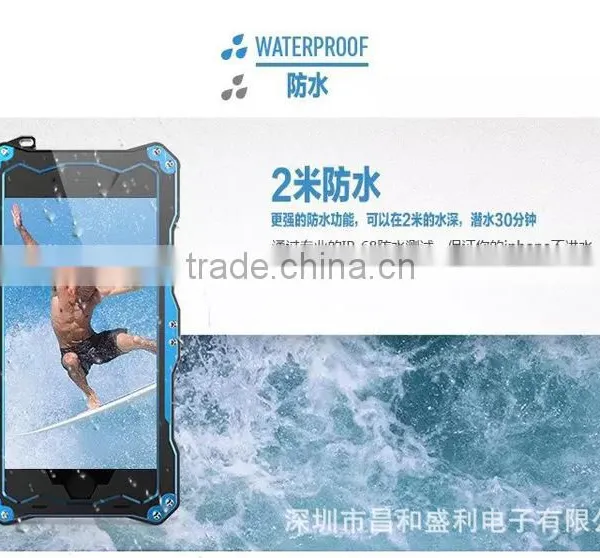 R-just Full Protect Metal+Aluminum+Tempered Glass Outdoor Waterproof Case for IPhone 6 4.7inch photo-2