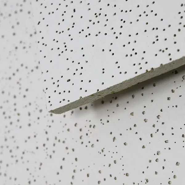Factory Supply Rock Wool Fibre Board Acoustical Mineral Fiber Ceiling Board Mineral Acoustic Ceiling photo-4
