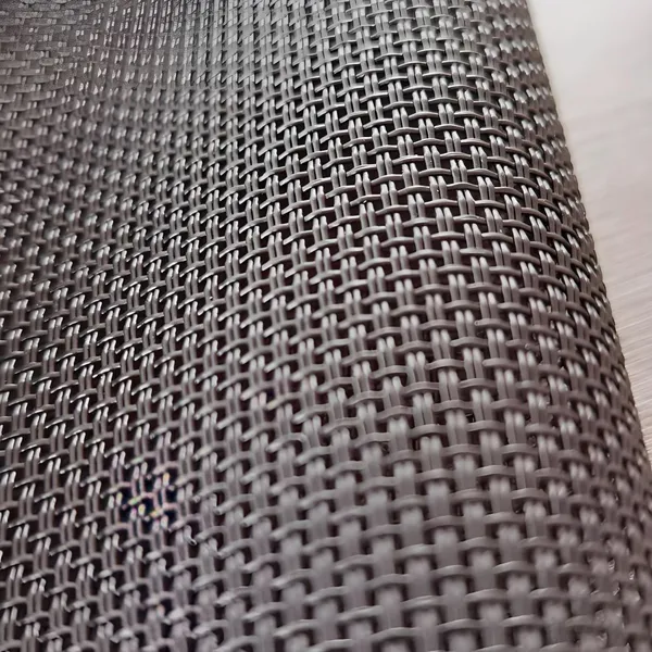 Pool Fence Fabric Outdoor PVC Mesh Mesh PVC Coated Polyester Mesh Fabric Textilene Woven Mesh Fabric/PVC Woven Mesh Fabric Wholesale photo-2