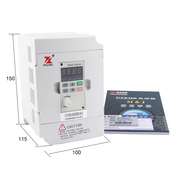 Fuling 1.5KW Inverter 220v 380v Engraving Machine General High Speed Spindle Motor photo-2