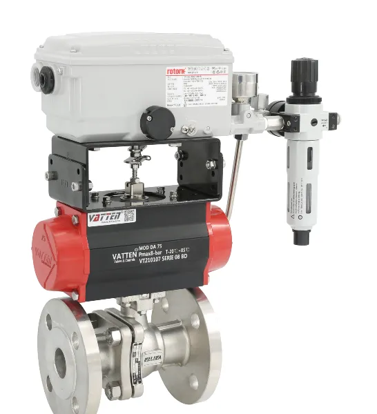 CF8M 316 Stainless Steel Flanged Ball Valve -20℃ to 400℃ Temperature Range