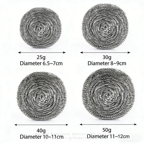 Wholesale Stainless Steel Scourer Kitchen Clean Steel Scourer Ball photo-2