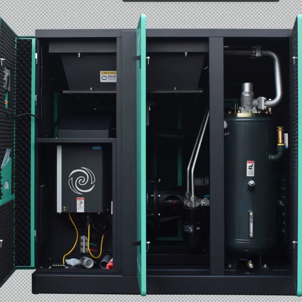 BEIYUE High Efficiency 37KW Oil Free Air Compressor8bar10bar 16barScrew Type Air Compressor. photo-3