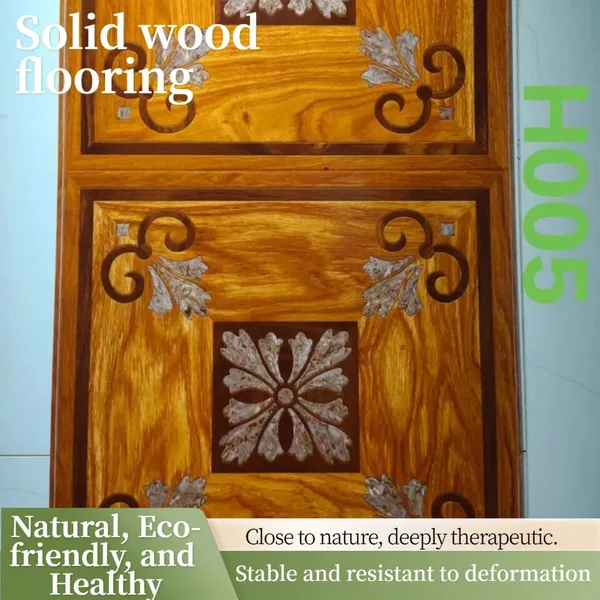 Luxury Wood Grain Flooring, Modern Minimalist Style Laminate Flooring photo-2