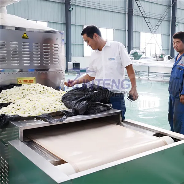 Agricultural Products Microwave Glutinous Rice Flour Dryer Food Sterilising and Cooking Equipment photo-2