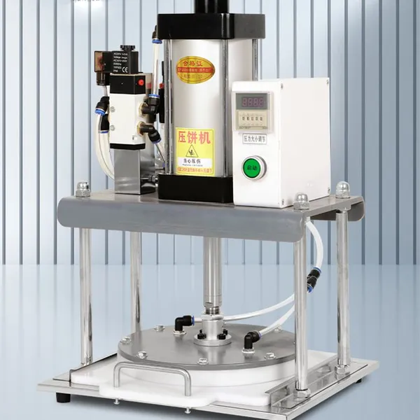 Professional Pneumatic Pizza Dough Press Machine QY-DM15-30 Automatic Pizza Base Forming Tool for Bakery and Pizzeria photo-5