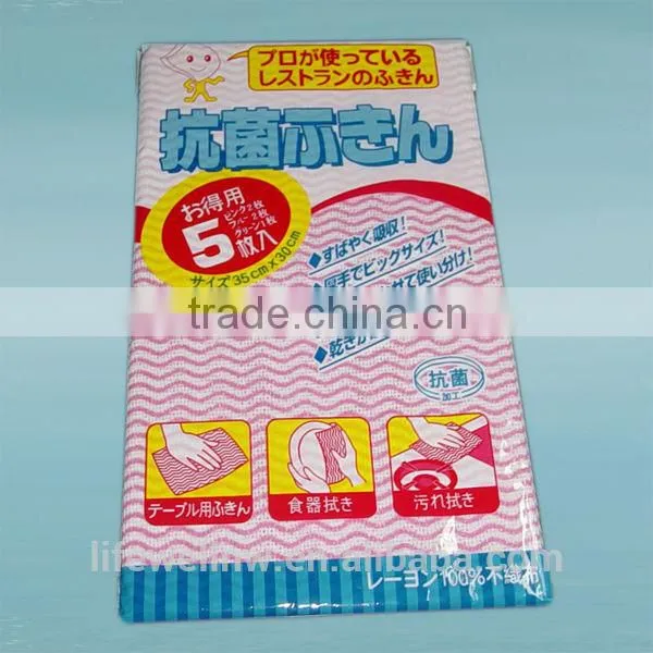 Disposable Spunlace Nonwoven Wipe Towels photo-4