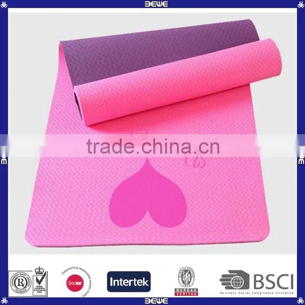 Colorful Printed 10mm Thicken OEM Mat For Yoga Customized photo-6