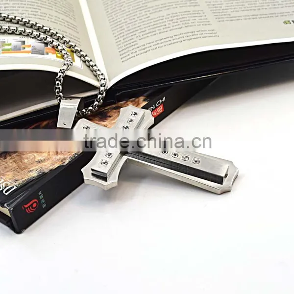 Custom Logo Wholesale Cross Pendant Bulk Sale Believer Cross Pendants With Diamonds photo-5