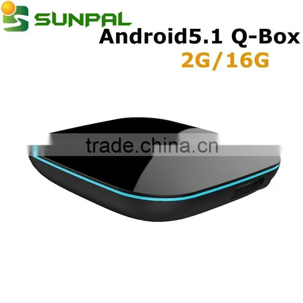 Internet tv Box Android 5.1 OS Amlogic S905 tv Box Koid XBMC Load Update Online Free Web TV Receiver Q BOX Set Top Box photo-2