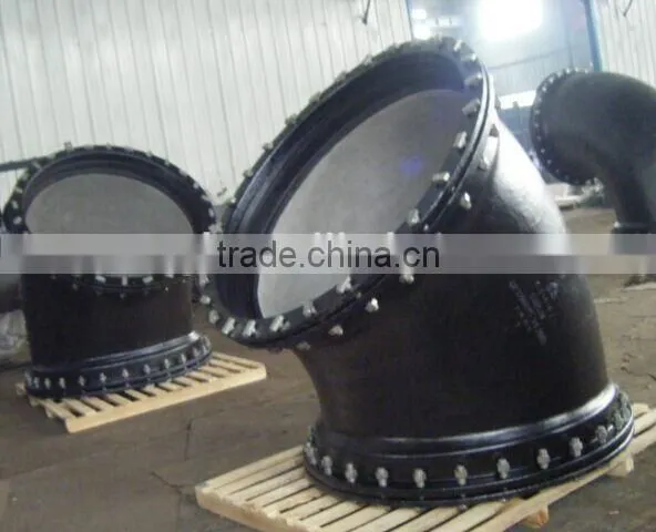 Ductile Iron Flanged Elbow Fitting for DI Pipe