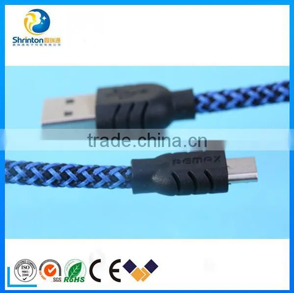 Hot Selling Nylon Braided USB Cable for Sumsung & Iphone photo-4