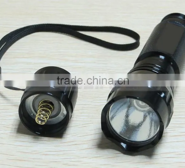 High Power Rechargeable Aluminum Red Lighting LED Torch Flashlight photo-6