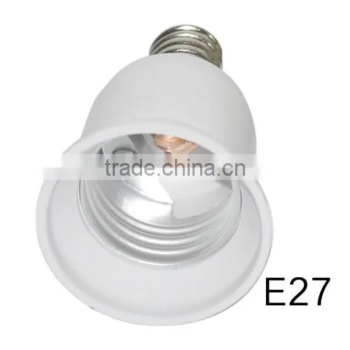 E14 to E27 Fireproof Lamp Holder Converter Socket Base Type Adapter For Led Lamp Bulb photo-3