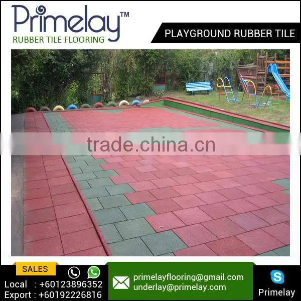 Different Thickness Flooring Tiles | Playground Outdoor Rubber Flooring photo-2