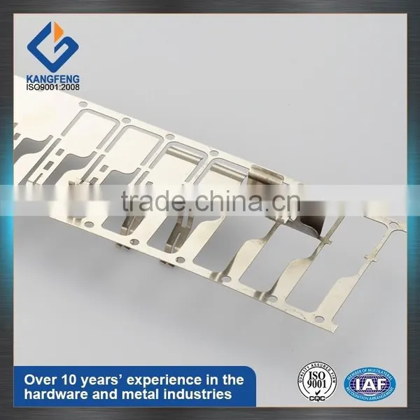Custom Punched Progressive Stamping Electronic Parts photo-6