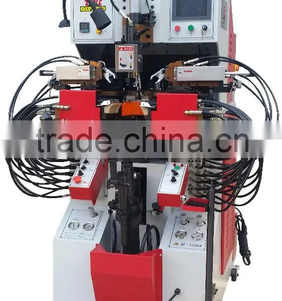 QF-728DA Shoe Last Making Machine Side and Heel Lasting Machine