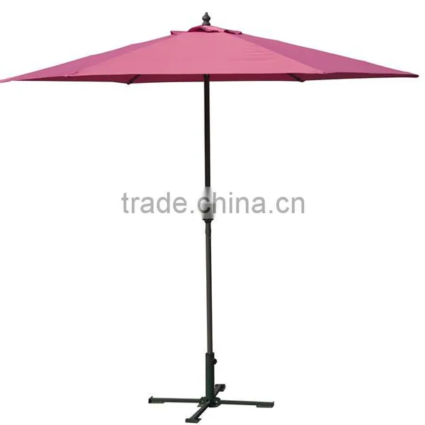 8 Feet Steel Frame Promotion Market Umbrella Best Selling Cheap Umbrella photo-2