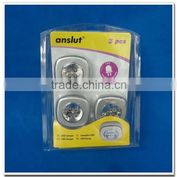 Ningbo Supplier 4 Led Mini Push Light photo-3