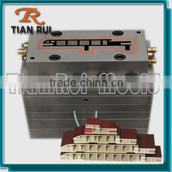 Supply PVC/WPC Door Catches Extrusion Mould photo-3