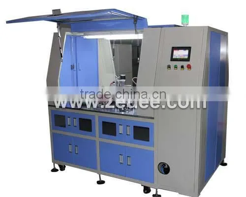 Double jack socket automatic shell nosing machine