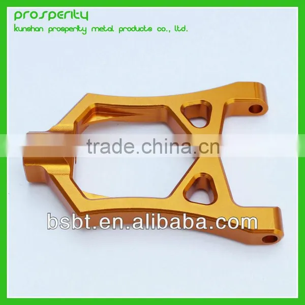 aluminum anodized spare parts with cnc milling processing