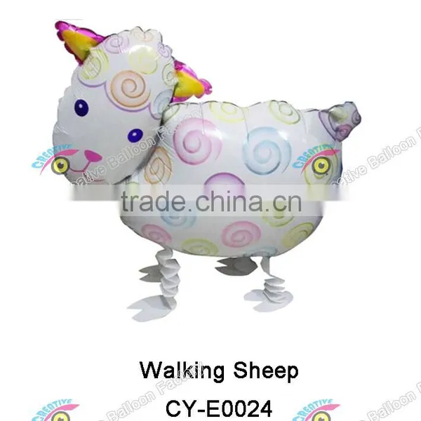 New Set of Sheep Walking Pet Balloons Party Helium Balloons photo-2