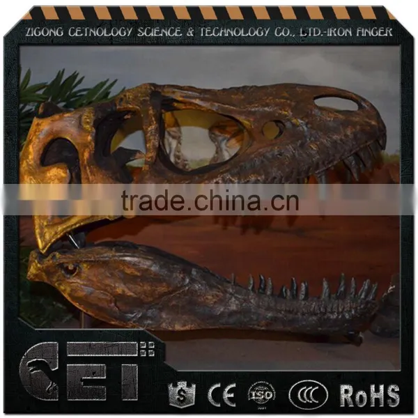 Resin Dinosaur Skeleton Stegosuarus Skeleton Statue photo-3