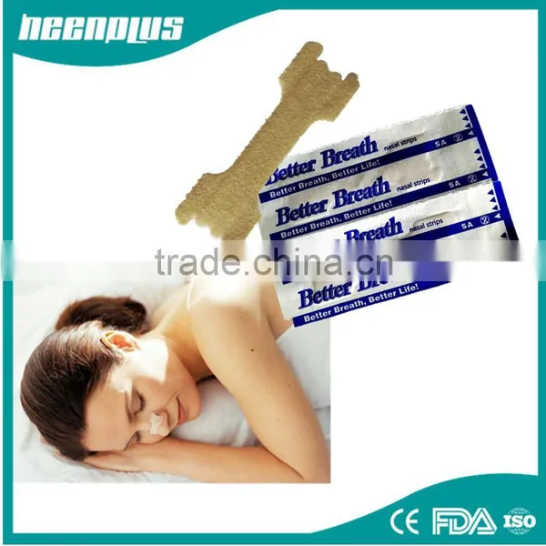 Hot Sale Free Samples For Better Breathe Nasal Strips With CE FDA