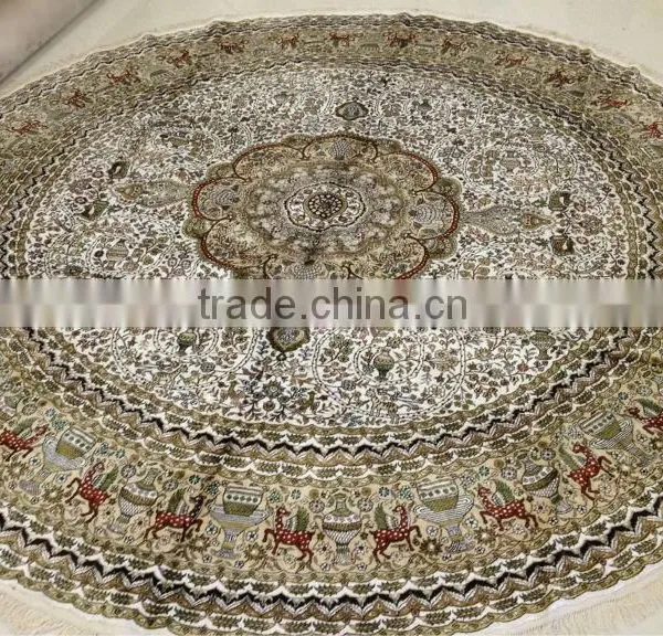 round turkish bedroom silk rug carpet,carpets and rugs prices low