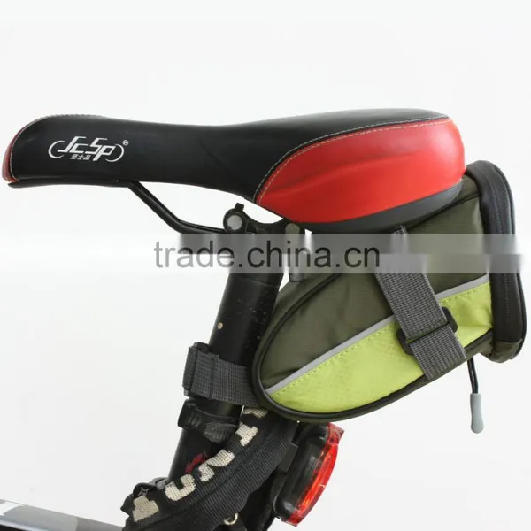 Factory Direct ODM LED Light Turn Signal Bike Tail Bag Bicycle Saddle Bag photo-3