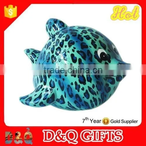 Resin Teddy Money Box Made by Water Transfer Printing photo-2