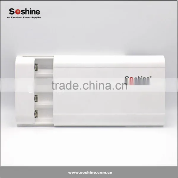 Soshine E3 4*18650 Battery Power Bank DIY Battery Power Bank Box Case photo-2