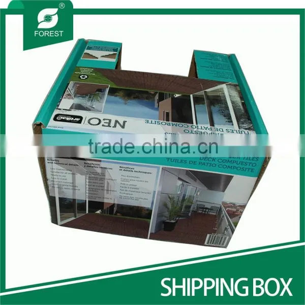 OEM HIGH QUALITY FOLDABLE CORRUGATED SHIPPING BOXES WITH WINDOW FOR MOVING FURNITURE photo-2
