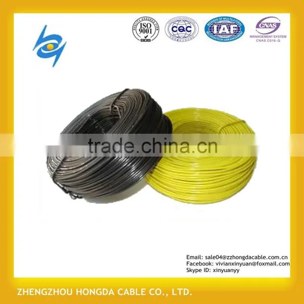 Hot Dipped Electro Galvanized Thin Iron PVC Coated Binding Wire for Construction photo-4