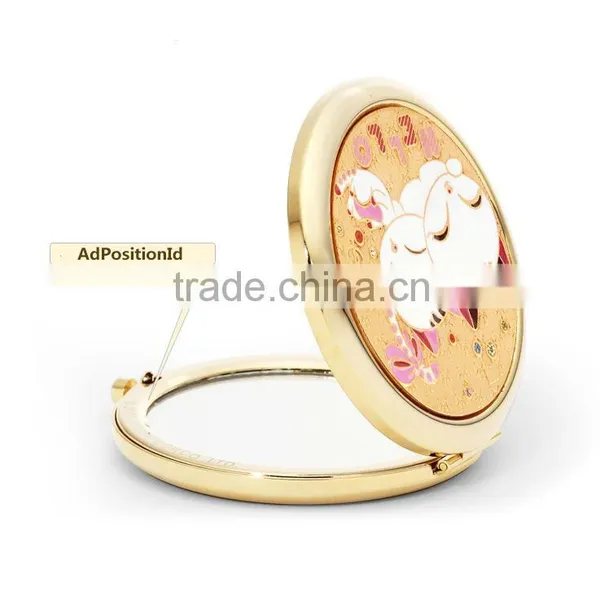 Personalized Cat Pocket Mirror Cosmetic Mirror photo-4