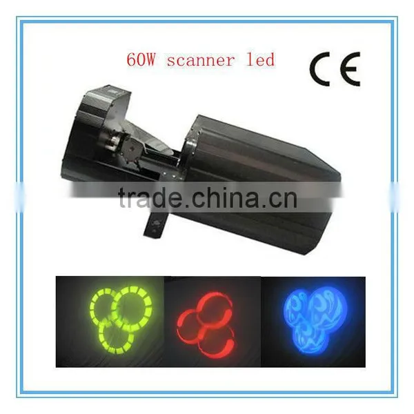 Professional 60W Gobo Led dj Scanner Light