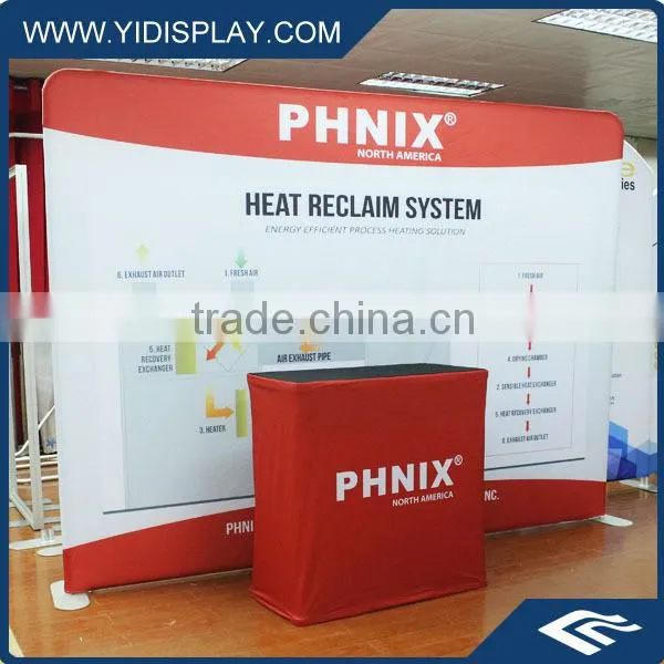 Hot Sale Advertising Pop up Display 3x3 Curved/straight photo-2
