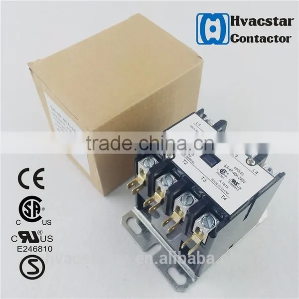 AC Contactor SA-4P-30A-277VAC With UL Certificate for Furnas Contactor photo-3