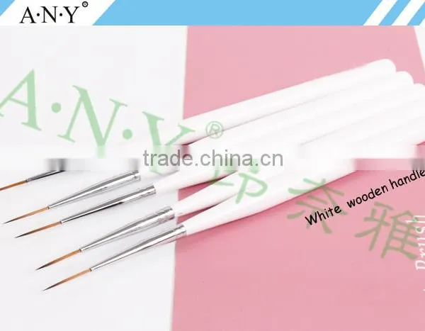 ANY Wood Handle Nail Design Japanese Art Brushes for Nail Care photo-2